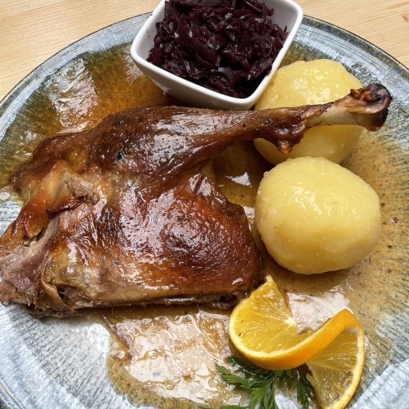 Ganslessen, Gansl, Weidegans